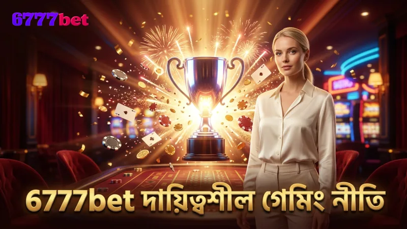 6777bet-এ দায়িত্বশীল গেমিং নীতিমালা ও খেলোয়াড় সুরক্ষা