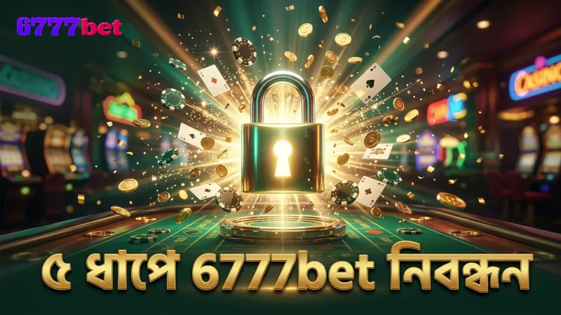 ৫ ধাপে 6777bet নিবন্ধন দ্রুত সম্পন্ন করুন