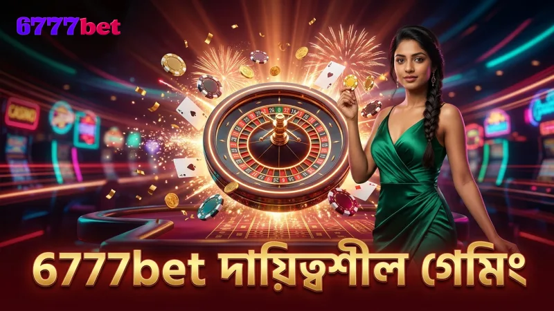 দায়িত্বশীল গেমিং নীতি অনুযায়ী 6777bet গ্রাহকদের সুরক্ষা নিশ্চিত করে