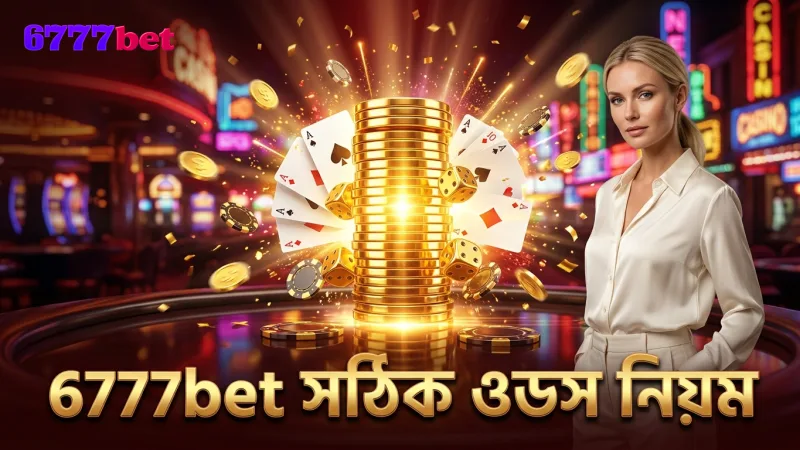 6777bet থেকে সঠিক ওডস ও ওয়েজারিং নিয়ম জানতে পারেন