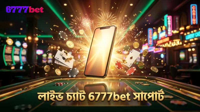 লাইভ চ্যাটে 6777bet দ্রুত ও কার্যকর সাপোর্ট প্রদান করে