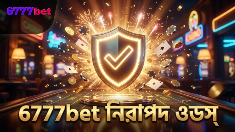6777bet এর নিরাপদ প্ল্যাটফর্মে ন্যায্য ওডস নিশ্চিত।