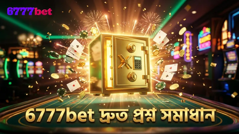 6777bet প্লেয়ারদের জন্য সাধারণ প্রশ্নের দ্রুত সমাধান