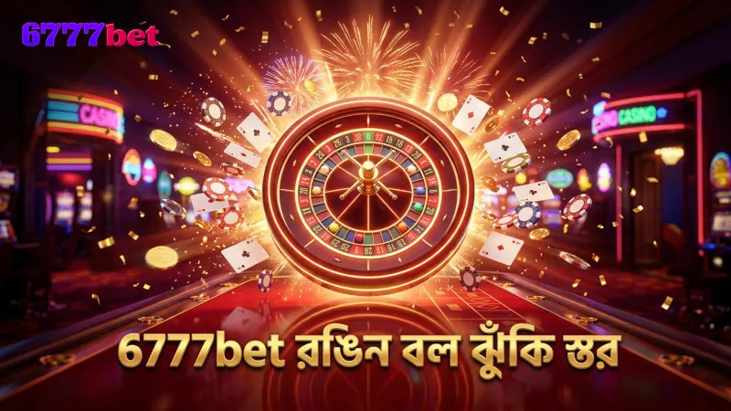রঙিন বলের ঝুঁকি স্তর এবং পেআউটের তুলনা 6777bet এ।