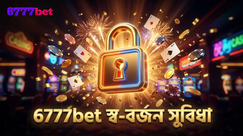 6777bet প্ল্যাটফর্মে স্ব-বর্জন ও সীমাবদ্ধতা টুলস