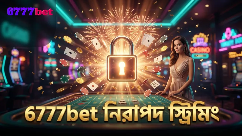 6777bet-এ নিরাপদ ও স্বচ্ছ লাইভ স্ট্রিমিং ব্যবস্থা