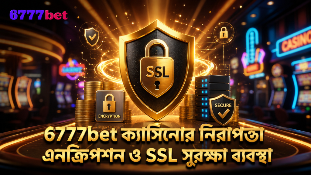 6777bet ক্যাসিনোর নিরাপত্তা এনক্রিপশন ও SSL সুরক্ষা ব্যবস্থা